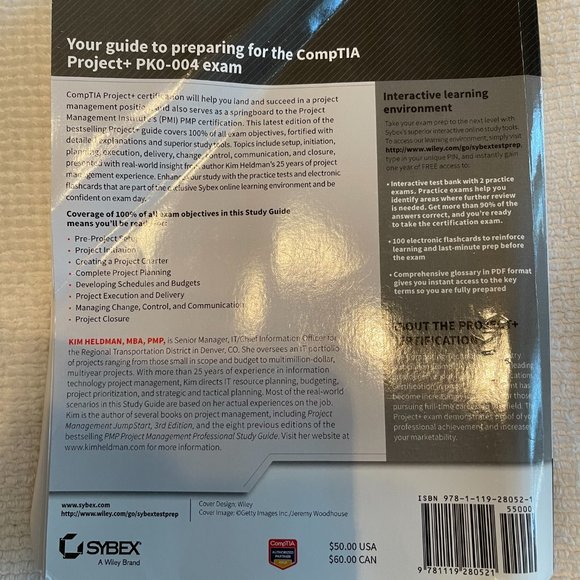 CompTIA Project+ Study Guide Second Edition - Picture 2 of 3